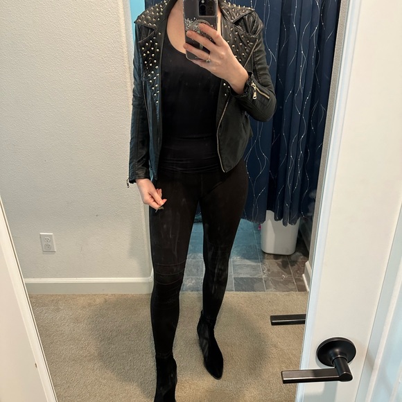 Forever 21 faux leather jacket with studs - Picture 2 of 5